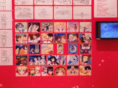 「美少女戦士セーラームーン ミュージアム」コレクション展示アニメエリア「無印」詳細