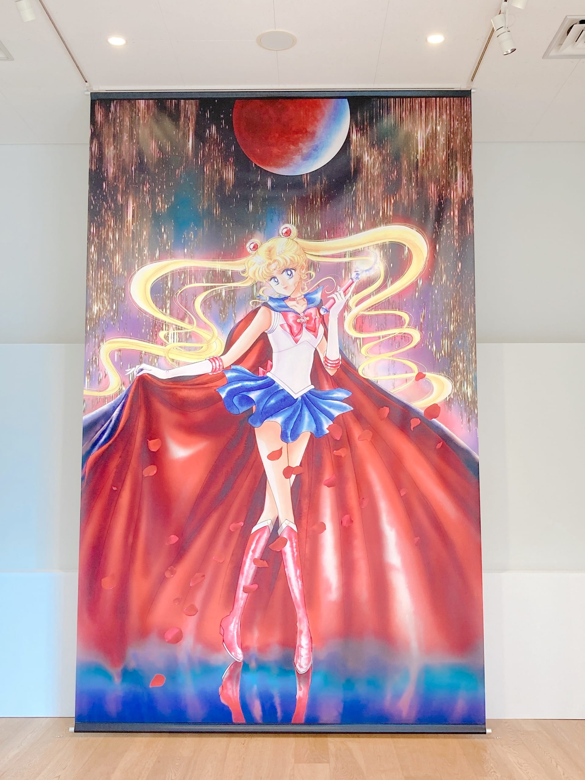 「美少女戦士セーラームーン ミュージアム」エントランス展示