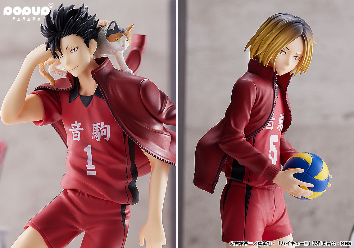 「ハイキュー!!」黒尾鉄朗&孤爪研磨がお手頃価格のフィギュアに！「足綺麗だ～」