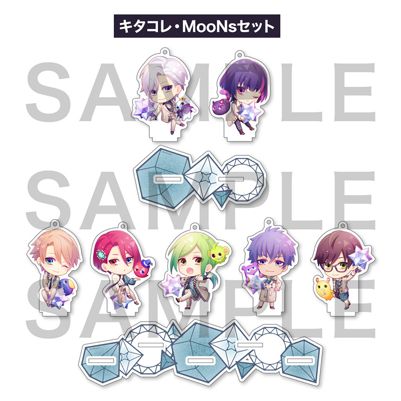 「B-PROJECT（Bプロ）」SDアクリルスタンドキーホルダー 7th Anniv. ver. キタコレ・MooNs セット