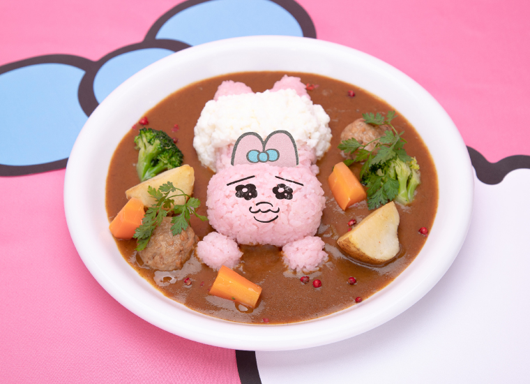 「おぱんちゅうさぎカフェ」おぱんちゅカレー