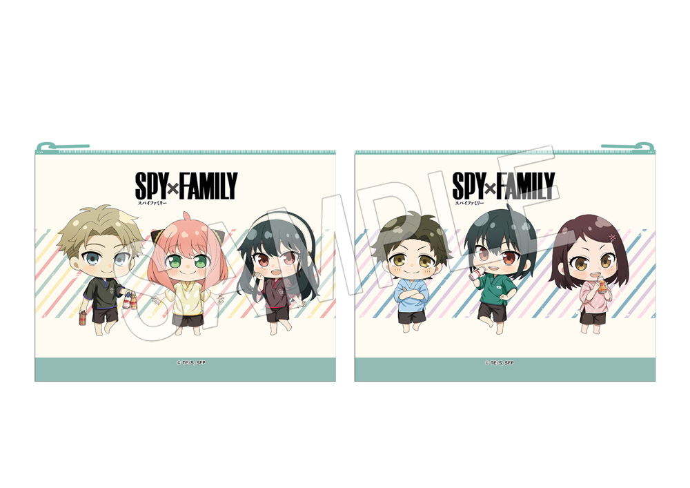 TVアニメ「SPY×FAMILY」×極楽湯 ポーチ