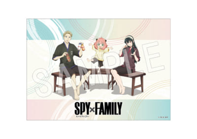 TVアニメ「SPY×FAMILY」×極楽湯　B2布ポスター