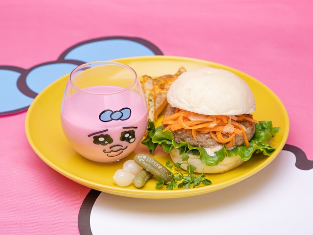 「おぱんちゅうさぎカフェ」おぱんちゅバーガー