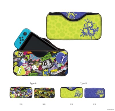 「スプラトゥーン3」Nintendo Switch™用ゲームアクセサリー：クイックポーチ COLLECTION for Nintendo Switch 