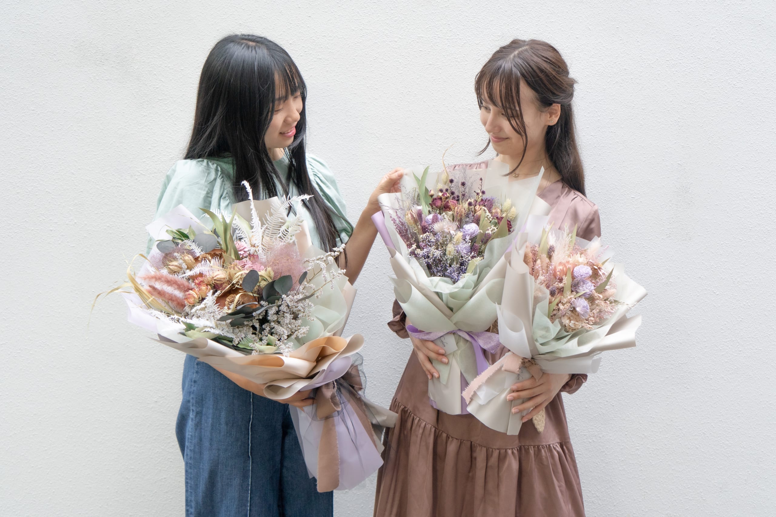 「Calon DRY FLOWER はなれ 銀座有楽町店」花束のオーダーメイド