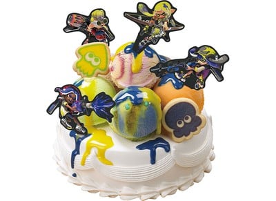 「スプラトゥーン3」×「サーティワン アイスクリーム」デコケーキ