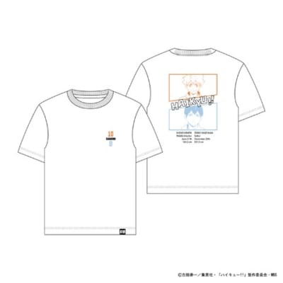 「ハイキュー×ヴィレッジヴァンガード」Tシャツ：日向×影山