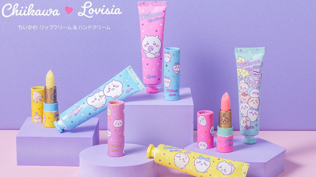 「ちいかわ×Lovisia」ハンドクリームなどのコラボコスメ爆誕！キンモクセイの香りも◎