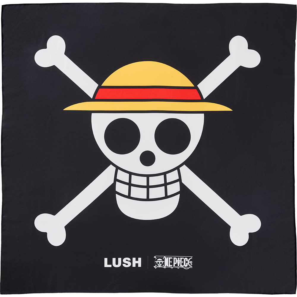 「LUSH×ONE PIECE」ワンピース フラッグ ノットラップ