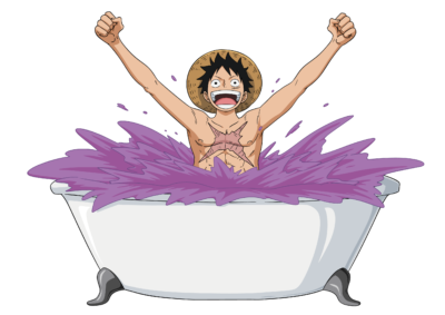 「LUSH×ONE PIECE」ゴムゴムの実 （バスボム）