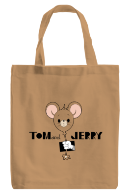 Happyくじ「TOM and JERRY FUNNY ART！」2：C賞 コラボトートバッグ（全4種）0313さんデザイン②