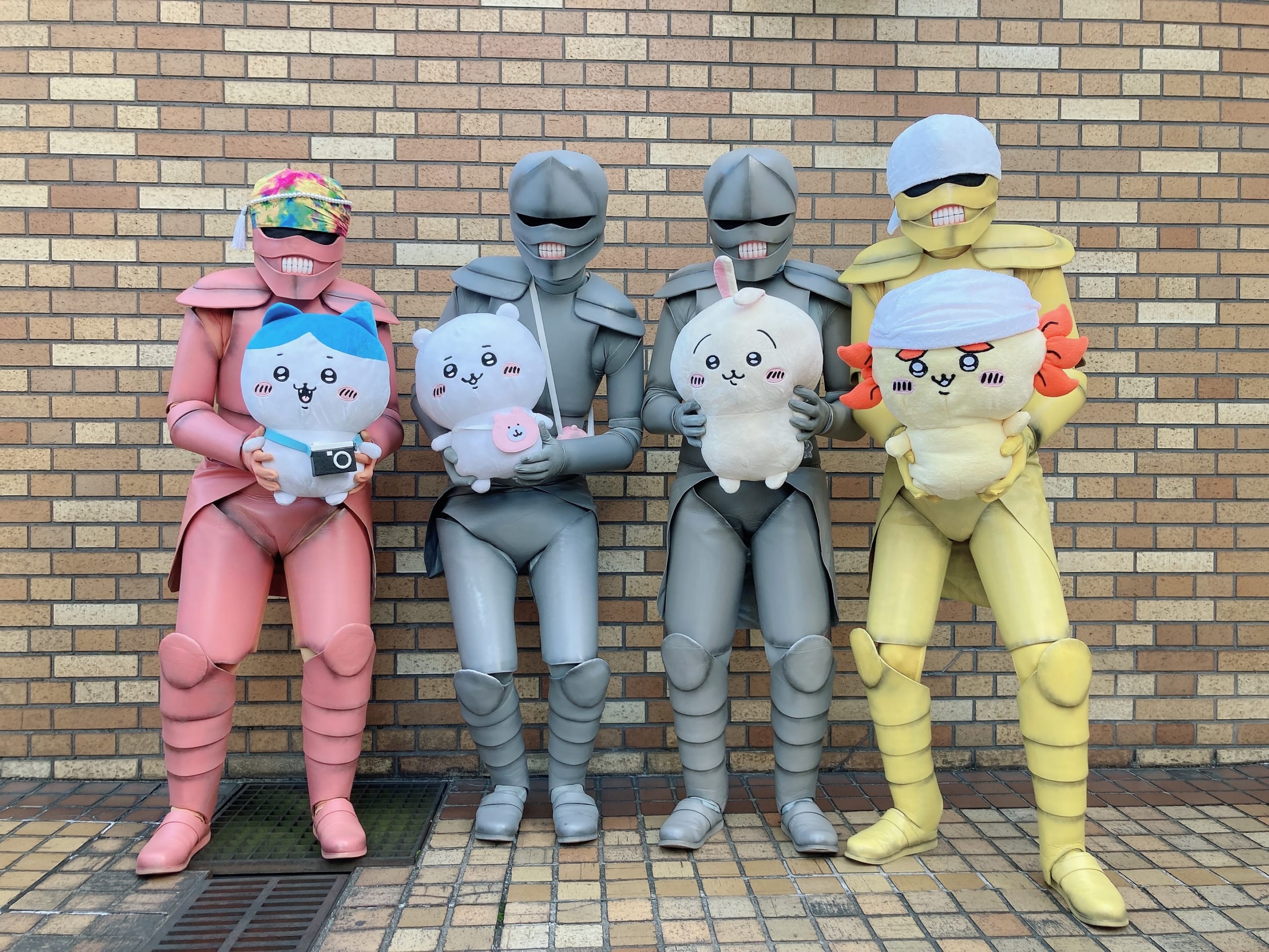 「池袋ハロウィンコスプレフェス2022」ちいかわの鎧たち