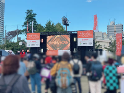 「池袋ハロウィンコスプレフェス2022」メインステージの様子