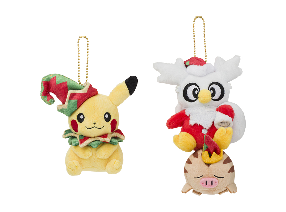 「ポケットモンスター」新グッズ「Pokémon Christmas Toy Factory」マスコット