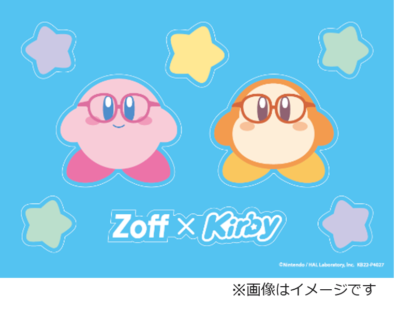 アイウェアコレクション「Zoff×Kirby（ゾフ×カービィ）」オリジナルステッカー