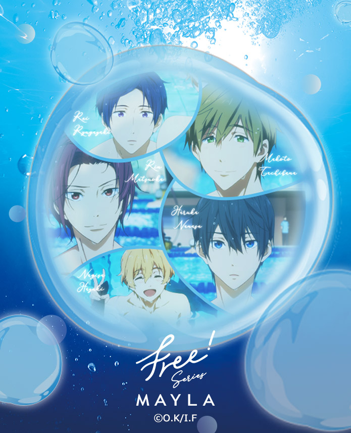 「Free!×MAYLA」第2弾はパンプス！スタファイをイメージした5種に「これヤバすぎる」