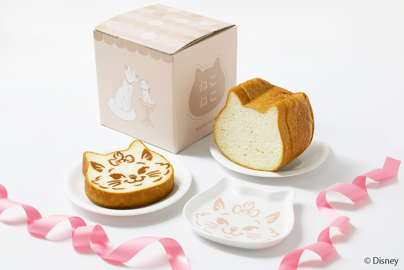 【1回目・3月お届け】ねこねこ食パン ディズニー マリー：プレーン