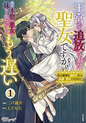 王宮を追放された聖女ですが、実は本物の悪女は妹だと気づいてももう遅い 私は価値を認めてくれる公爵と幸せになります(1)