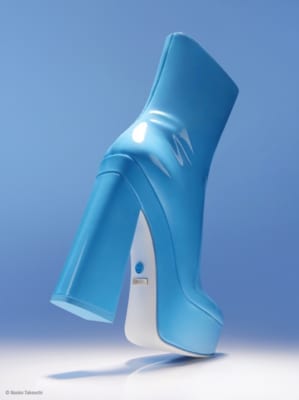 「JIMMY CHOO x PRETTY GUARDIAN SAILOR MOON COLLABORATION」Sailor Mercury ankle boots（セーラーマーキュリー アンクル ブーツ）