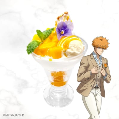 Kunigami's special fresh mango parfait（マンゴーパフェ）