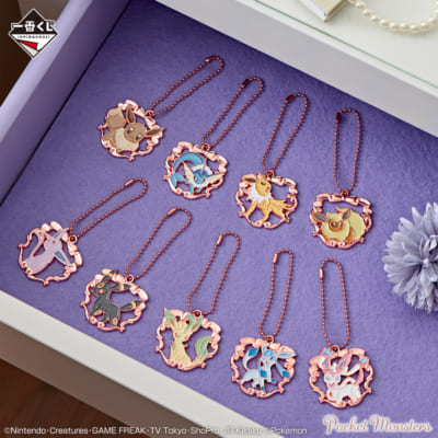 「一番くじ Pokémon 〜Fantasy Closet〜」F賞：イーブイフレンズ アクセサリーチャーム