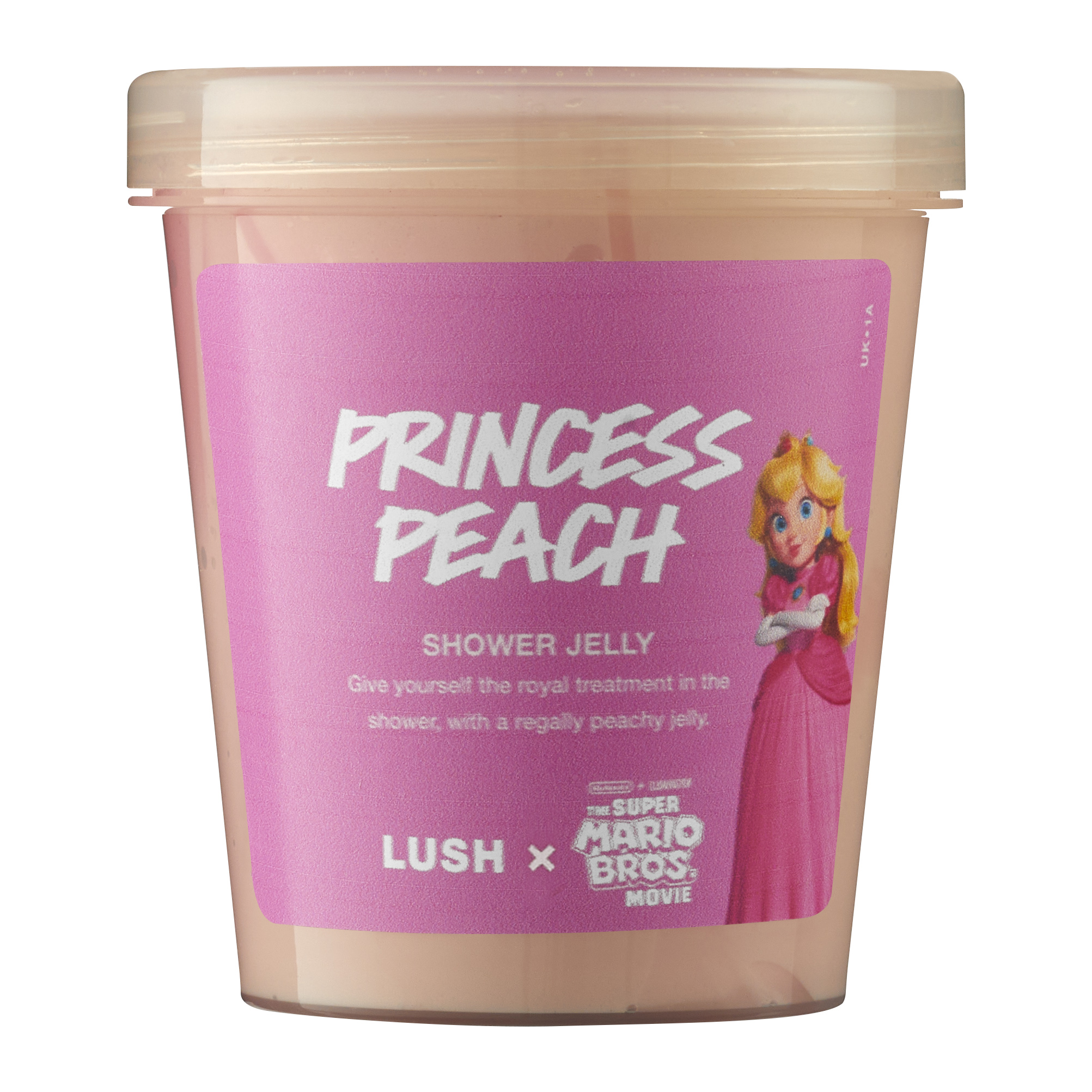 LUSH（ラッシュ）×「ザ・スーパーマリオブラザーズ・ムービー」ピーチ姫 シャワージェリー