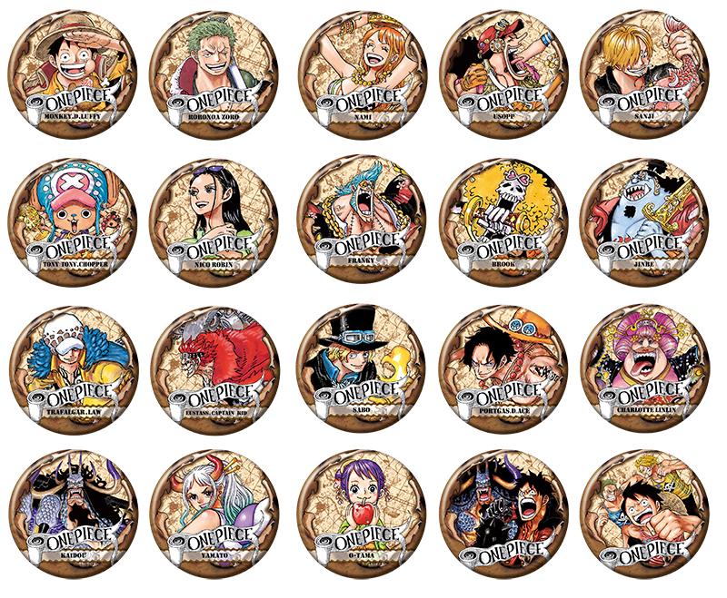 「ジャンプフェア in アニメイト2023」グッズ - 「ONE PIECE」コレクション缶バッジ第7弾