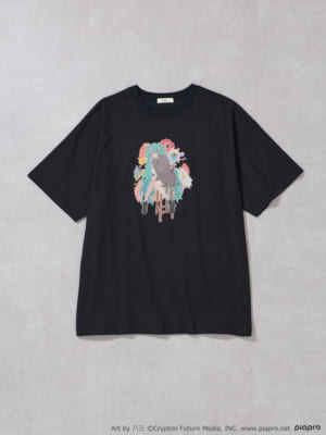 ビッグTシャツ　ブラック