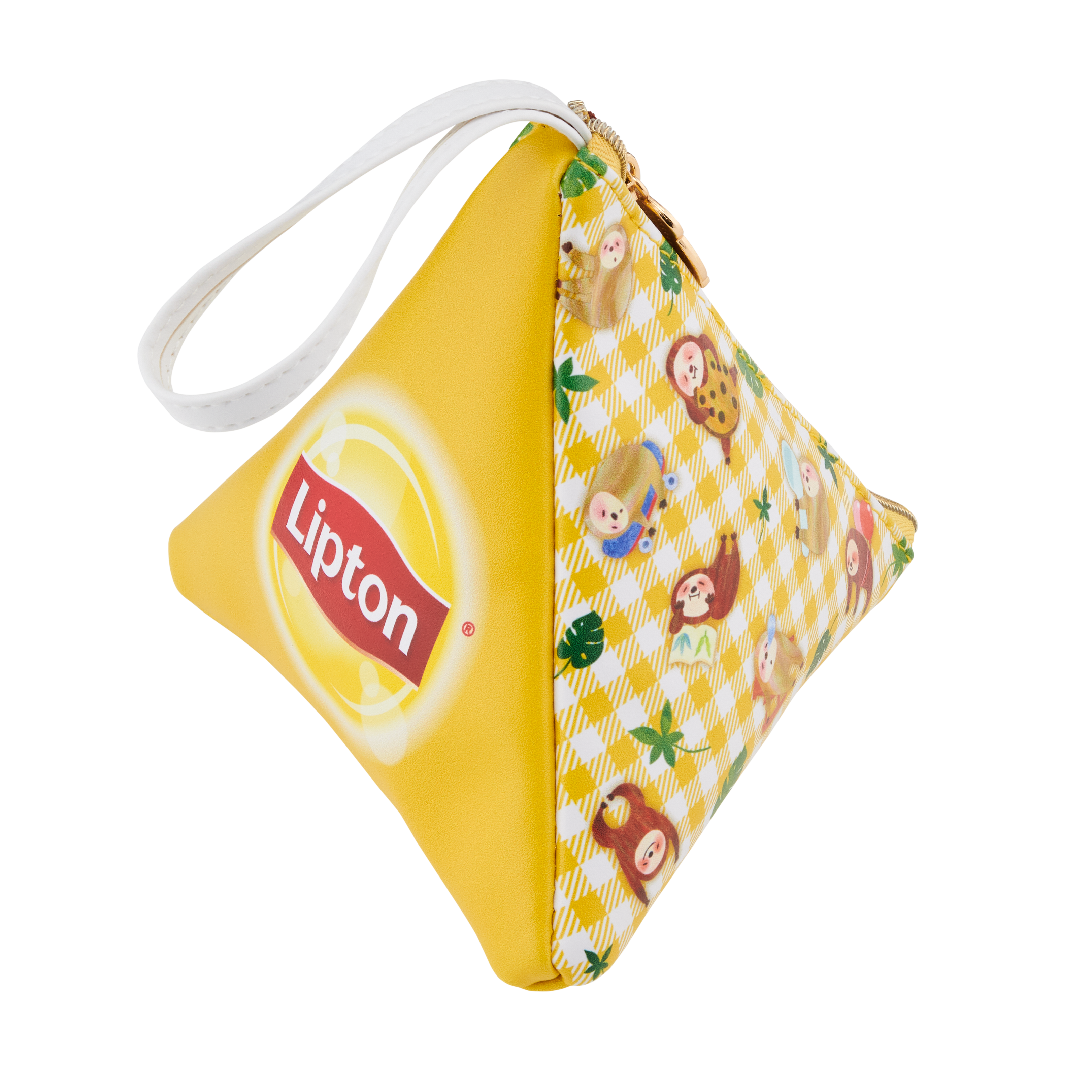 「ブロッコリーコスメくじ×Lipton」B賞：ティーバッグ型ポーチ