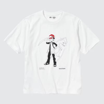 「ポケモンマスターズEX」×「ユニクロ UT」MEN ポケモンマスターズ EX UT グラフィックTシャツ（半袖・オーバーサイズフィット）