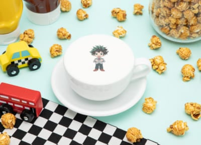 「僕のヒーローアカデミアCAFE and DINER」Plus Ultra カフェラテ