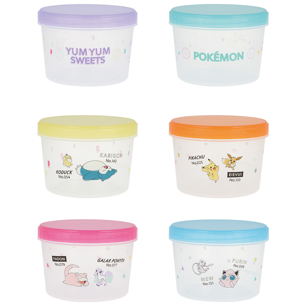 「ポケットモンスター」一番くじ「Pokémon YUM YUM SWEETS」F賞 ストックコンテナ