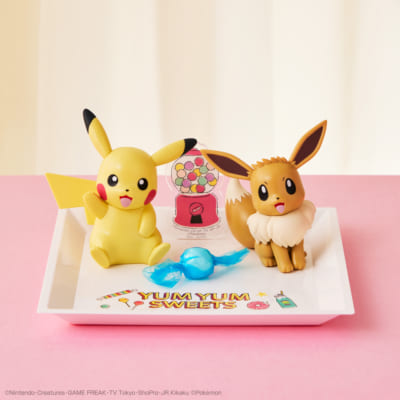 「ポケットモンスター」一番くじ「Pokémon YUM YUM SWEETS」C賞 マルチトレーフィギュア