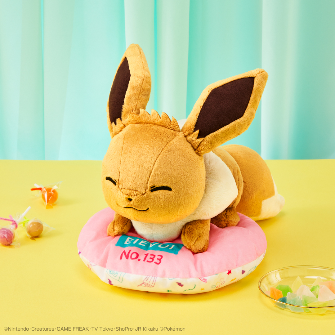 「ポケットモンスター」一番くじ「Pokémon YUM YUM SWEETS」ラストワン賞 イーブイぬいぐるみ