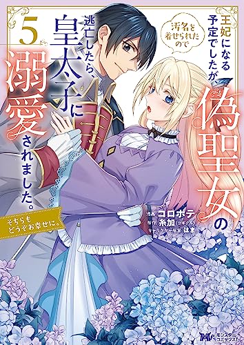 王妃になる予定でしたが、偽聖女の汚名を着せられたので逃亡したら、皇太子に溺愛されました。そちらもどうぞお幸せに。(5)