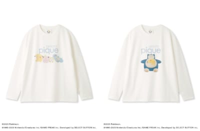 「GELATO PIQUE meets Pokémon Sleep」ワンポイントロングTシャツ