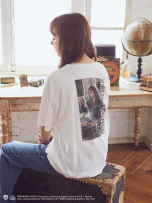 ポートレートプリントTシャツ