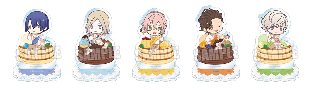 【イベント・通販限定】トレーディングアクリルスタンド Cafe PARADISE STAR Pancake ちびキャラVer.