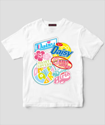 『デイジーラヴァーズ・復刻コラージュTシャツ』（ホワイト）