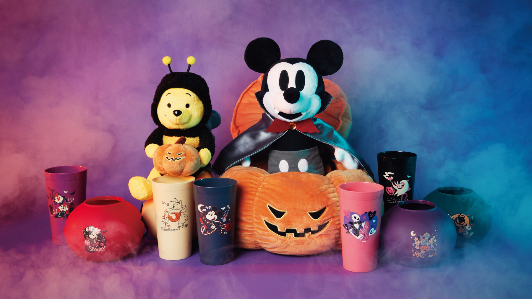 「ディズニー×Happyくじ」9月30日より発売！ハロウィーン衣装のミッキーらが可愛い