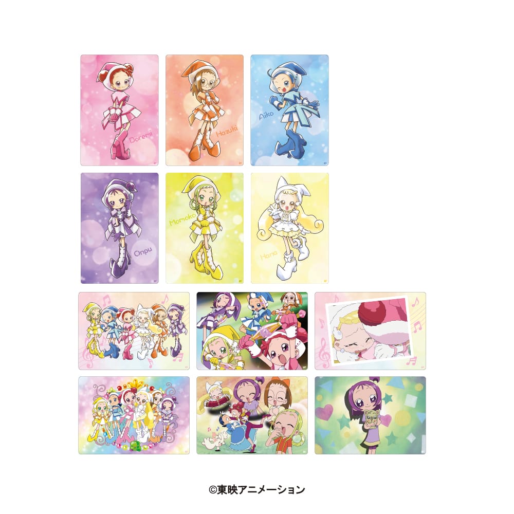 『おジャ魔女どれみ ドッカ～ン！』ヴィレッジヴァンガードPOP-UP SHOP トレーディングクリアカード（全12種）