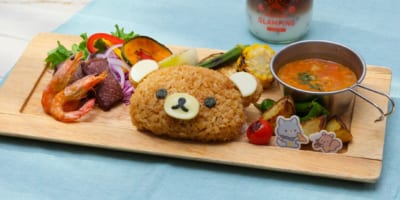 「リラックマグランピングカフェ」Grill Special Plate