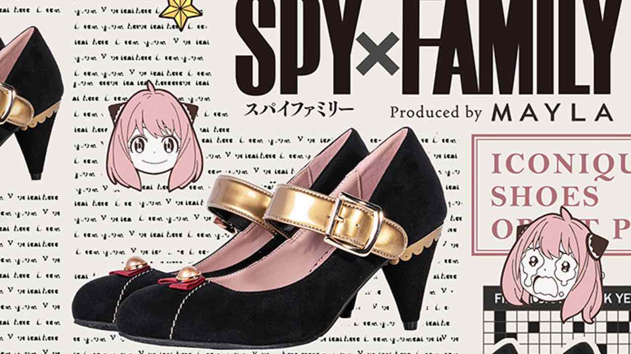 「スパイファミリー×MAYLA」アーニャモチーフのパンプスが激かわで「素敵デザインすぎるう」