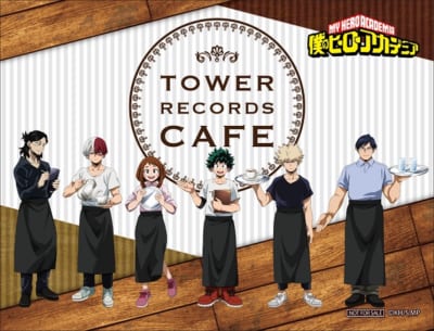 「僕のヒーローアカデミア × TOWER RECORDS CAFE」第1弾：ステッカー