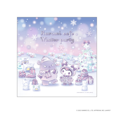 「クロミ カフェ～Winter party～」バンダナハンカチ