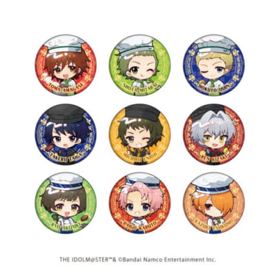 「アイドルマスター SideM」×「ふらんす亭」缶バッジ(57mm)(トレーディング)