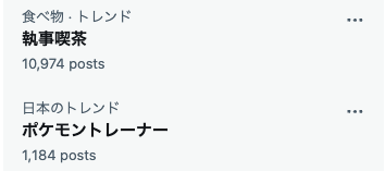 2月20日（火）のXトレンド