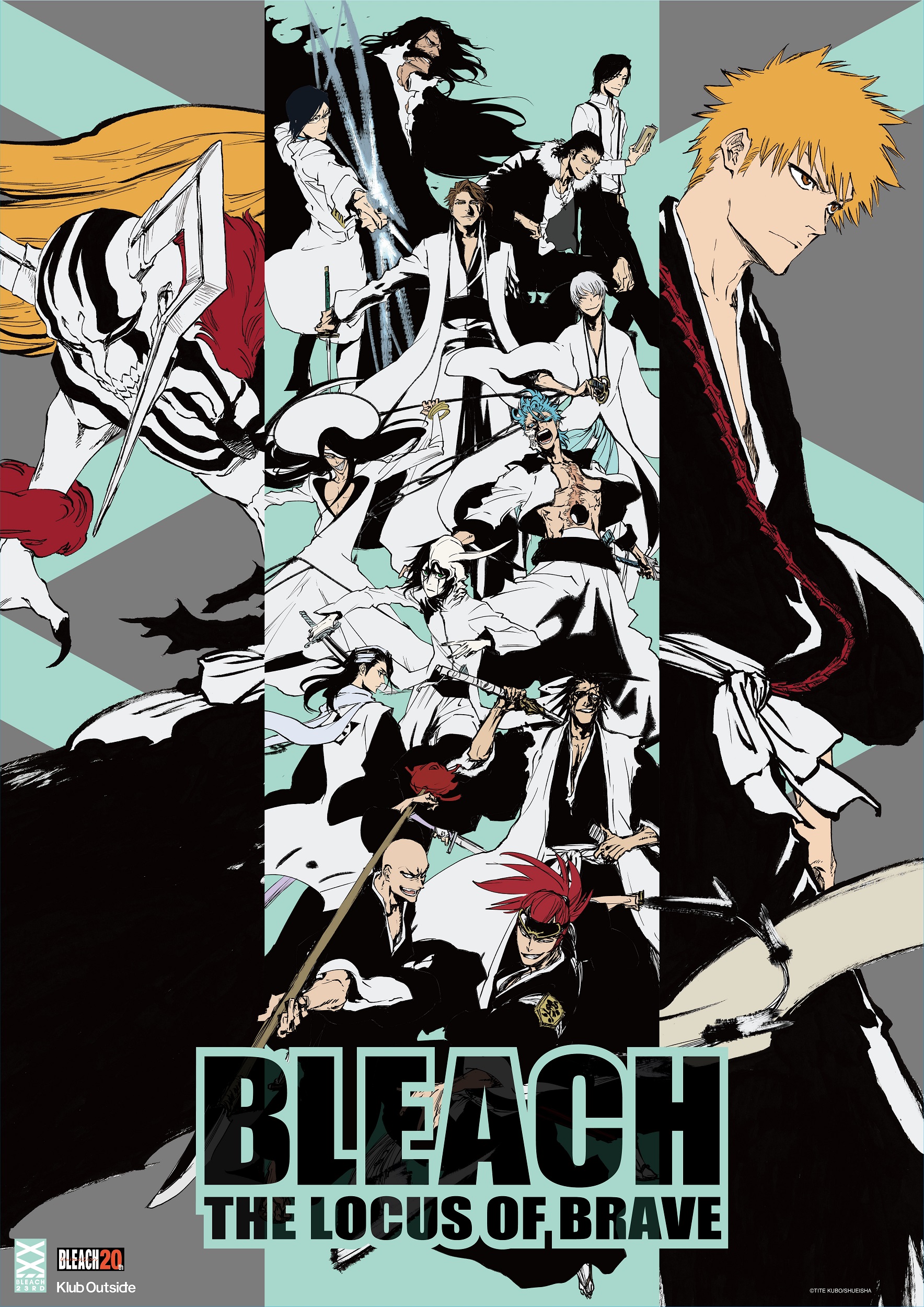 『BLEACH』放送20周年キービジュには15人登場！横浜ランドマークタワーで展示イベント開催