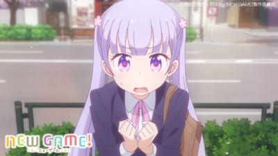 TVアニメ『NEW GAME！』公式Xポスト画像